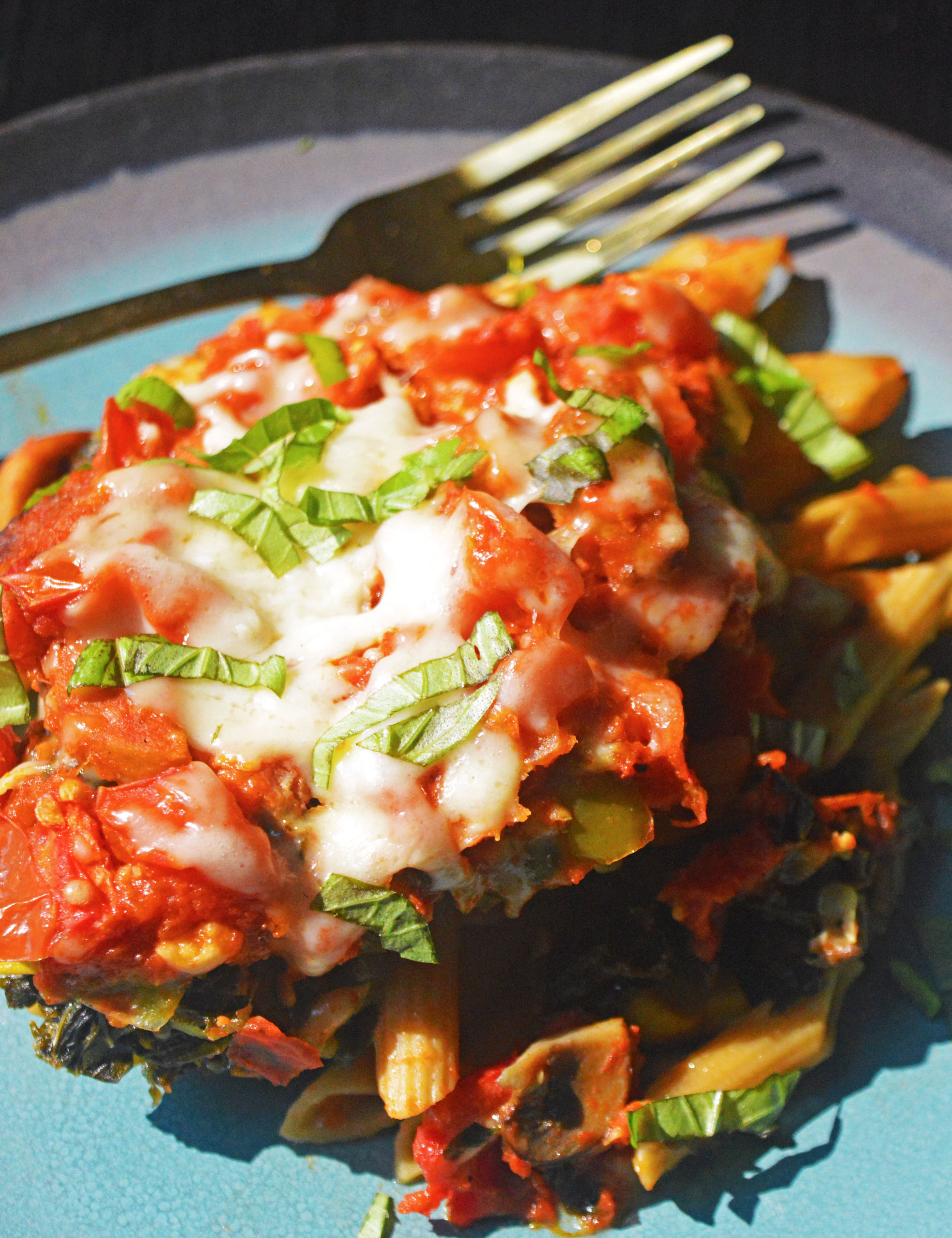 Everything Pasta Bake Pescetarian Plate