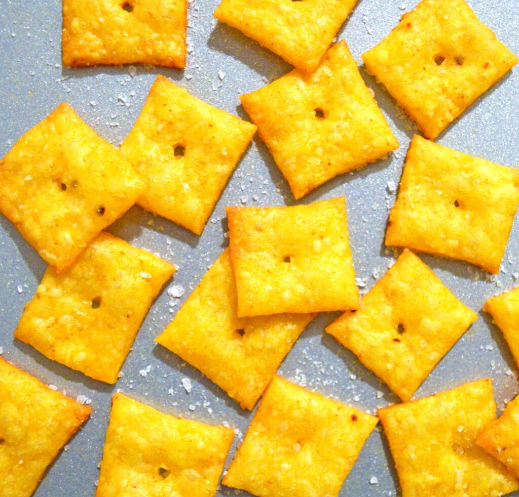 Cheese Crackers Homemade